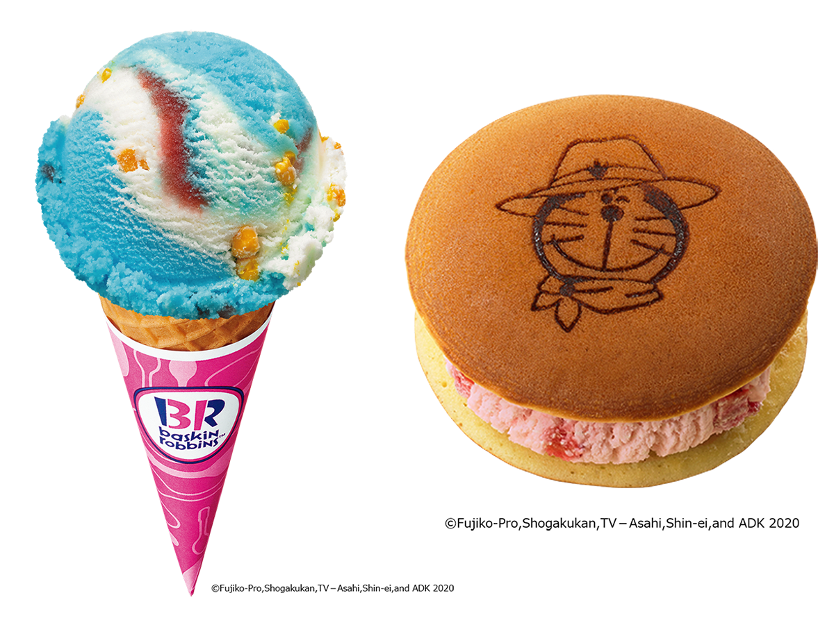 Doraemon yeni dondurma aroması ve geleneksel Japon tatlısıyla Baskin Robbins’te