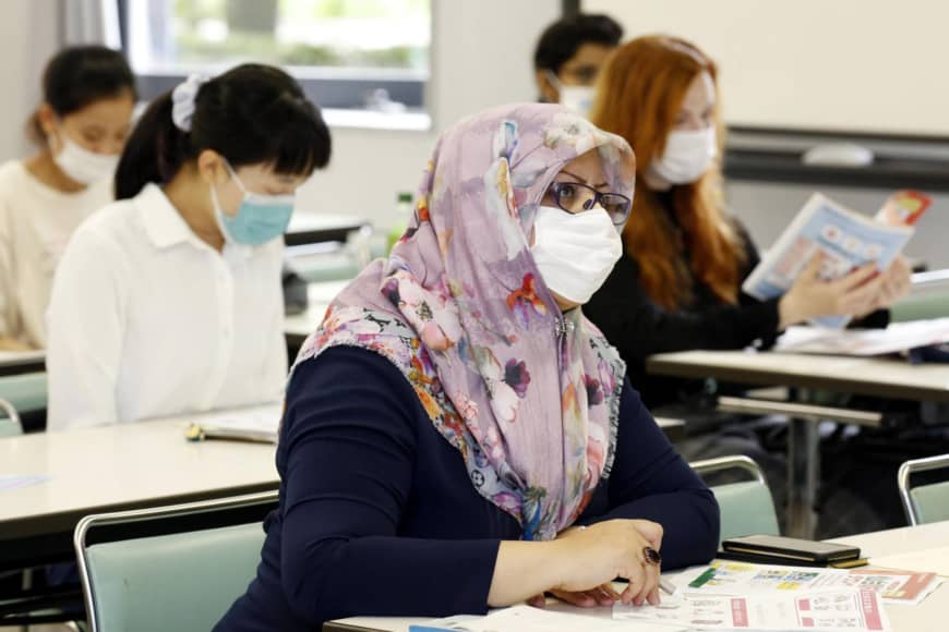 Sendai yabancı sakinlerini doğal afetlerde lider olmaları için eğitiyor